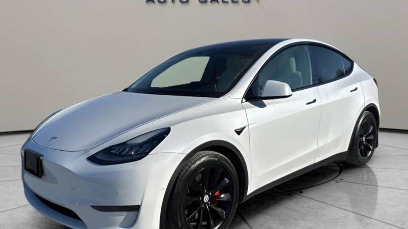 TESLA MODEL Y 2021 5YJYGDEF3MF081408 image